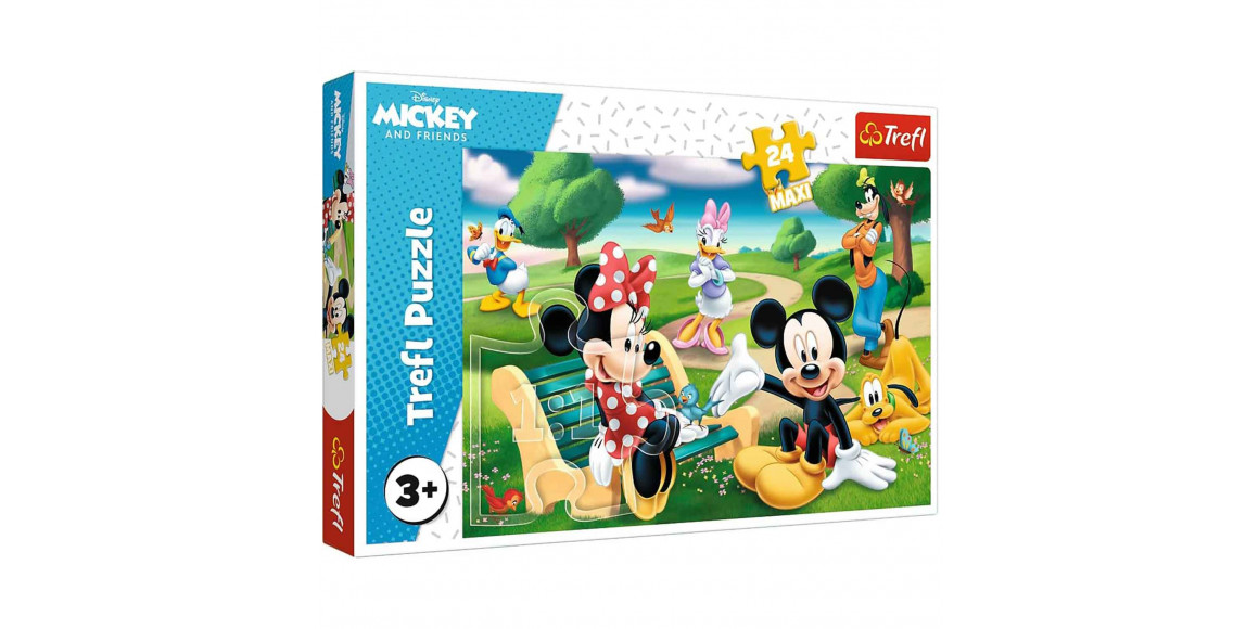 Пазл и мозайка TREFL TR-24MX 24 MAXI 14344 MICKEY MOUSE AMONG FRIENDS 