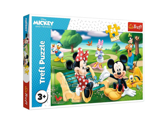 Пазл и мозайка TREFL TR-24MX 24 MAXI 14344 MICKEY MOUSE AMONG FRIENDS 