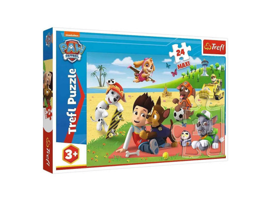 Пазл и мозайка TREFL TR-24MX 24 MAXI 14346 FUN ON THE BLANKET / PAW PATROL 