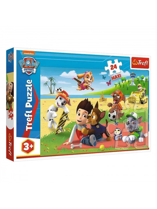 Գլուխկոտրուկ եվ խճանկար TREFL TR-24MX 24 MAXI 14346 FUN ON THE BLANKET / PAW PATROL 