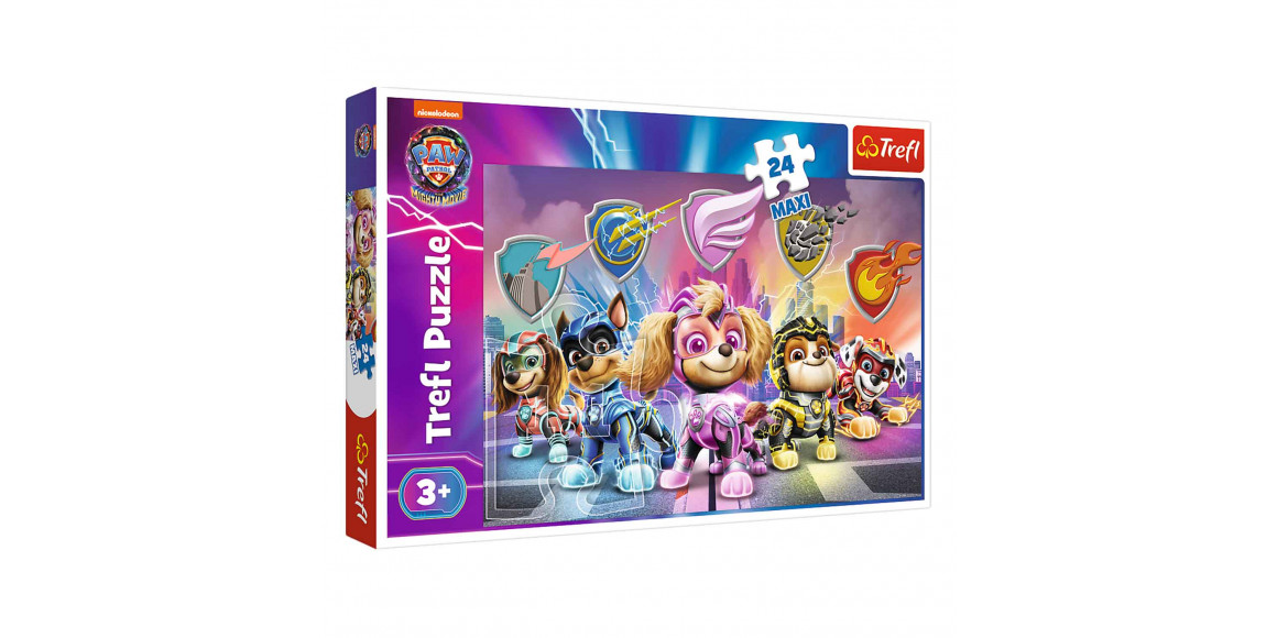 Puzzle and mosaic TREFL TR-24MX 24 MAXI 14358 THE PUPPIES MISSION / PAW PATROL 