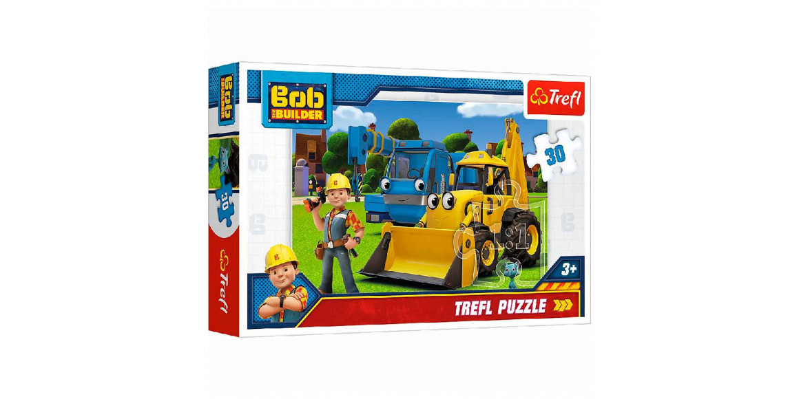 Գլուխկոտրուկ եվ խճանկար TREFL TR30-CMB 30 18214 NEW CHALLENGE / BOB THE BUILDER 