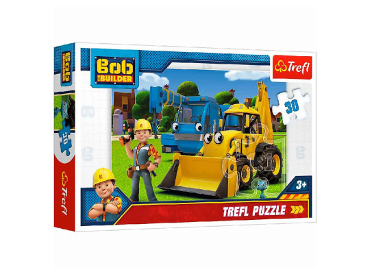 Գլուխկոտրուկ եվ խճանկար TREFL TR30-CMB 30 18214 NEW CHALLENGE / BOB THE BUILDER 