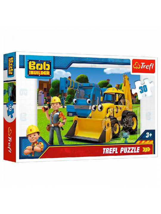 Գլուխկոտրուկ եվ խճանկար TREFL TR30-CMB 30 18214 NEW CHALLENGE / BOB THE BUILDER 