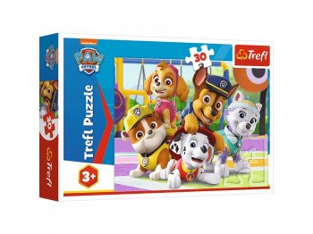 Գլուխկոտրուկ եվ խճանկար TREFL TR30-CMB 30 18286 PAW PATROL ALWAYS ON TIME 