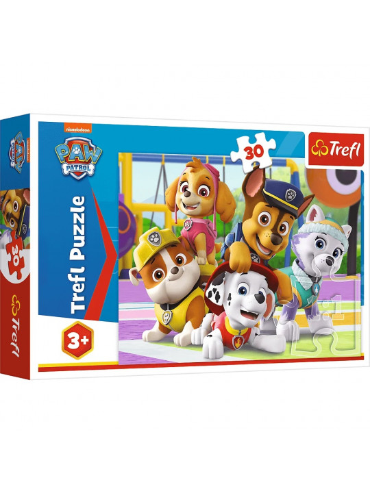 Գլուխկոտրուկ եվ խճանկար TREFL TR30-CMB 30 18286 PAW PATROL ALWAYS ON TIME 