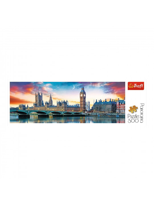 Գլուխկոտրուկ եվ խճանկար TREFL TR500-PNM 500 PANORAMA 29507 BIG BEN AND PALACE OF WESTMINSTER 