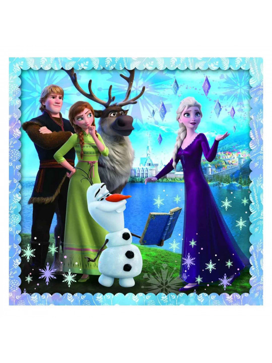 Գլուխկոտրուկ եվ խճանկար TREFL TR3N1-CMB 3IN1 34853 THE MAGICAL STORY / FROZEN 2 