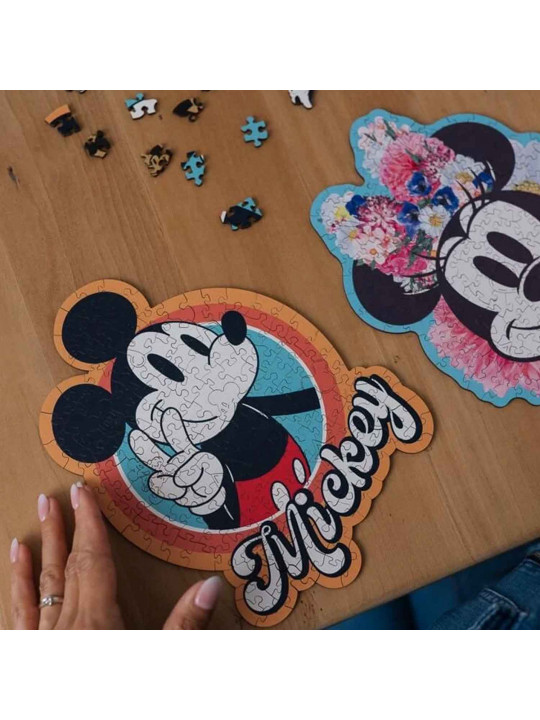 Puzzle and mosaic TREFL TR160-WDN 160 WOODEN 20191 RETRO MICKEY MOUSE 