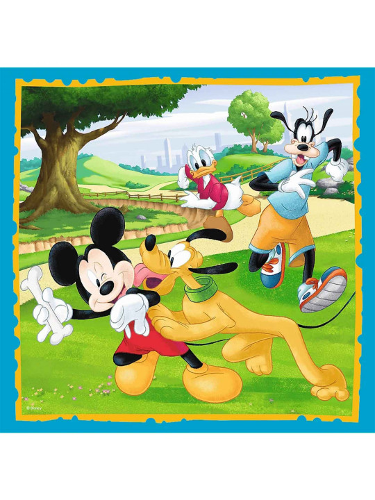 Գլուխկոտրուկ եվ խճանկար TREFL TR3N1-CMB 3IN1 34846 MICKEY MOUSE WITH FRIENDS 