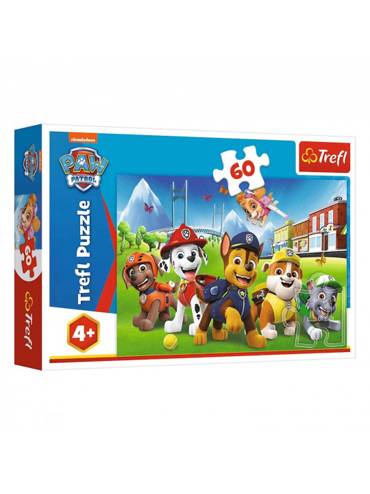 Puzzle and mosaic TREFL TR60-CMB 60 17375 PAW PATROL ON THE GRASS 