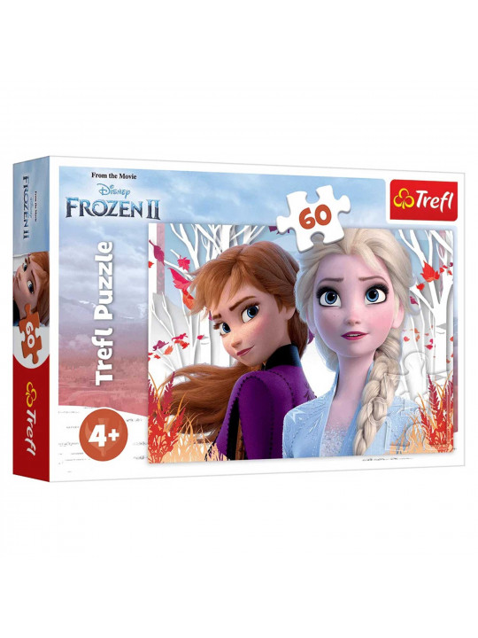 Գլուխկոտրուկ եվ խճանկար TREFL TR60-CMB 60 17333 THE ENCHANTED WORLD OF ANNA AND ELSA 