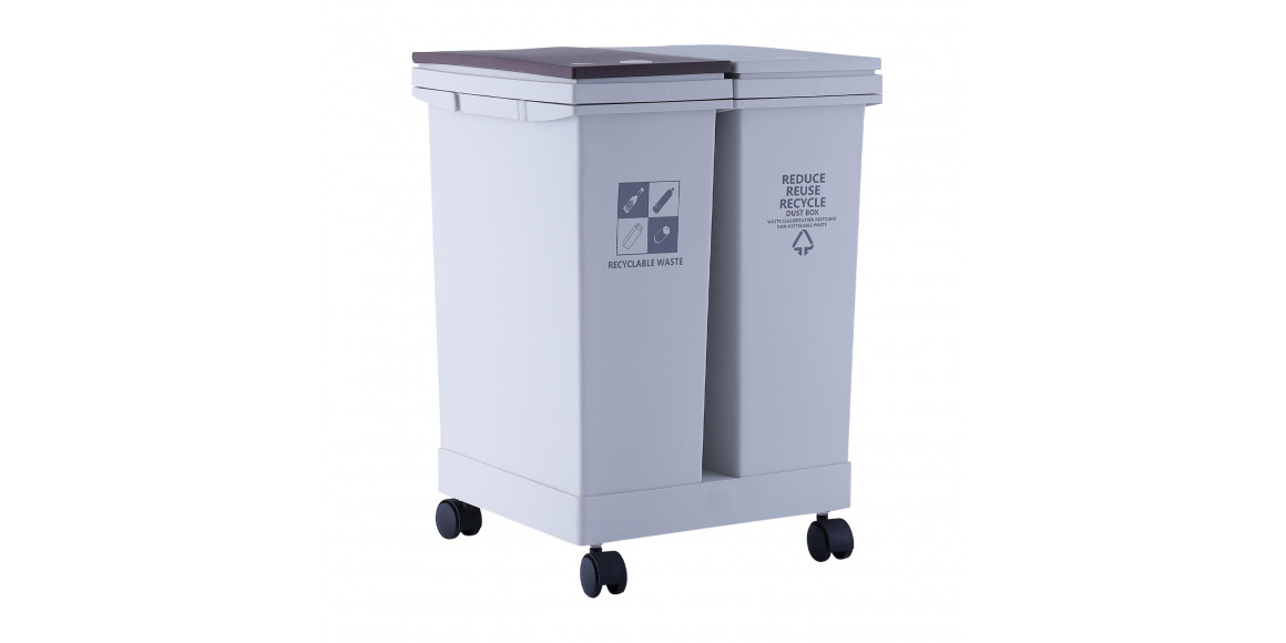 Աղբաման XIMI PRESS-TYPE THREE-CYLINDER GARBAGE CAN WITH PULLEY (40L) 