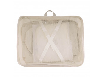 Storage box XIMI TRAVEL BAG SET WHITE 