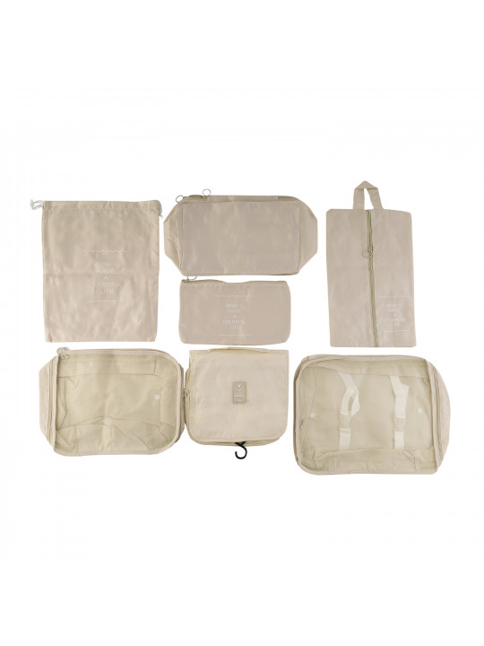 Պահեստավորման տուփ XIMI TRAVEL BAG SET WHITE 