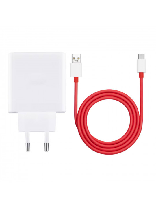 Power adapter ONEPLUS SUPERVOOC 100W (White) (VCBAOBEH) (5461100521)