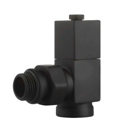 Valve ROYAL THERMO CUBE SET ANGLE BLACK 1/2 