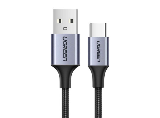 Մալուխ UGREEN US288 USB-C to USB-A 2.0 3m (Gray) (60408)