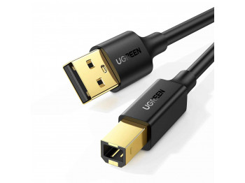 Մալուխ UGREEN USB-A 2.0 Printer Cable 5m (BK) (10352)