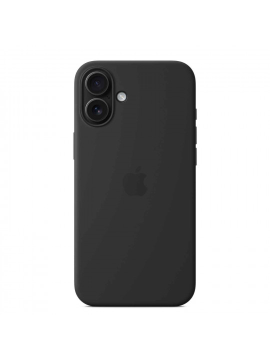 Հեռախոսի պատյան APPLE iPhone 16 Plus Silicone Case with MagSafe (Black) (MYY93ZM/A)