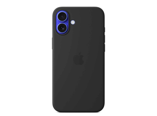 Հեռախոսի պատյան APPLE iPhone 16 Plus Silicone Case with MagSafe (Black) (MYY93ZM/A)