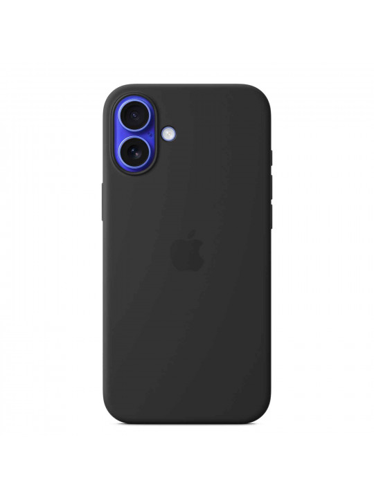 Հեռախոսի պատյան APPLE iPhone 16 Plus Silicone Case with MagSafe (Black) (MYY93ZM/A)