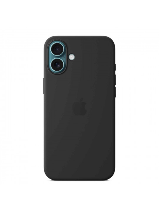 Հեռախոսի պատյան APPLE iPhone 16 Plus Silicone Case with MagSafe (Black) (MYY93ZM/A)