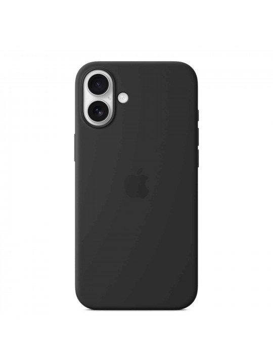 Հեռախոսի պատյան APPLE iPhone 16 Plus Silicone Case with MagSafe (Black) (MYY93ZM/A)