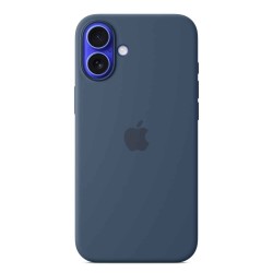 Cover for smartphone APPLE iPhone 16 Plus Silicone Case with MagSafe (Denim) (MYYA3ZM/A)