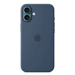 Cover for smartphone APPLE iPhone 16 Plus Silicone Case with MagSafe (Denim) (MYYA3ZM/A)