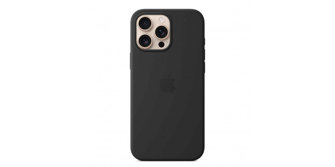 Чехлы для смартфонов APPLE iPhone 16 Pro Max Silicone Case with MagSafe (Black) (MYYT3ZM/A)