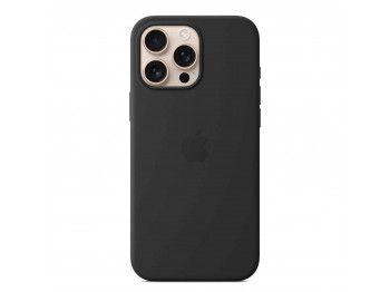 Cover for smartphone APPLE iPhone 16 Pro Max Silicone Case with MagSafe (Black) (MYYT3ZM/A)