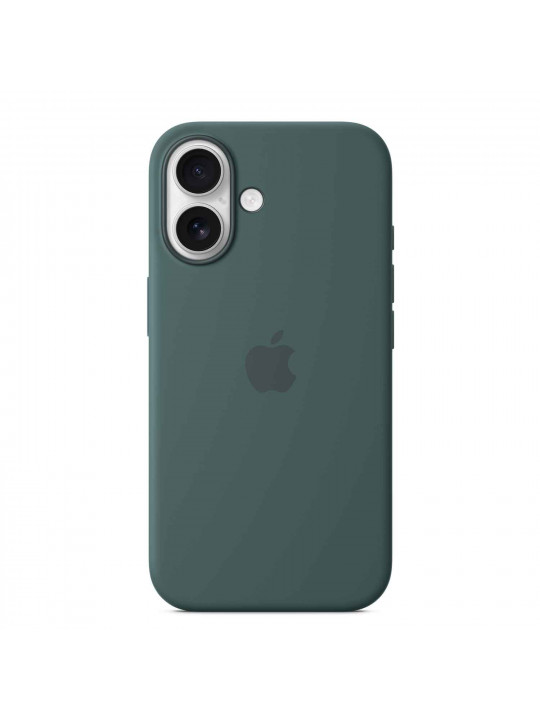 Cover for smartphone APPLE iPhone 16 Silicone Case With MagSafe (Lake Green) (MYY83ZM/A)