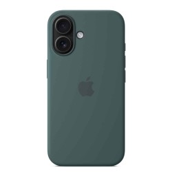 Cover for smartphone APPLE iPhone 16 Silicone Case With MagSafe (Lake Green) (MYY83ZM/A)