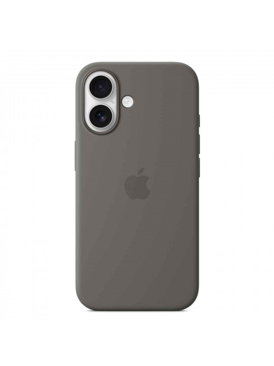 Հեռախոսի պատյան APPLE iPhone 16 Silicone Case With MagSafe (Stone Gray) (MYY33ZM/A)