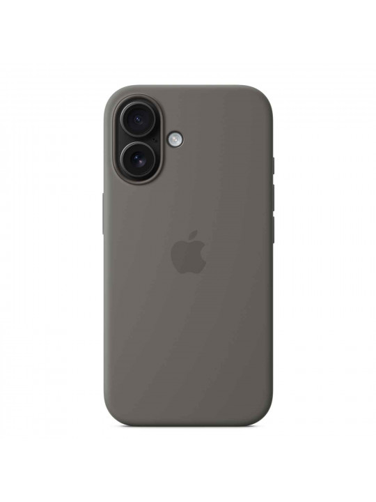 Чехлы для смартфонов APPLE iPhone 16 Silicone Case With MagSafe (Stone Gray) (MYY33ZM/A)