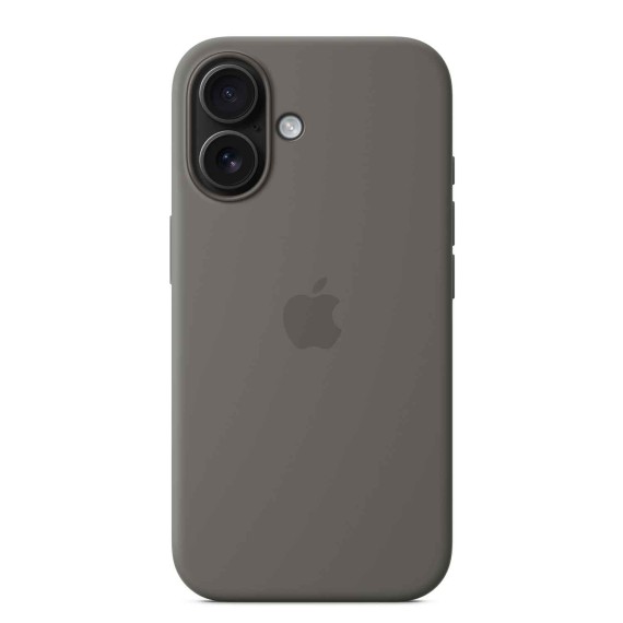 Чехлы для смартфонов APPLE iPhone 16 Silicone Case With MagSafe (Stone Gray) (MYY33ZM/A)