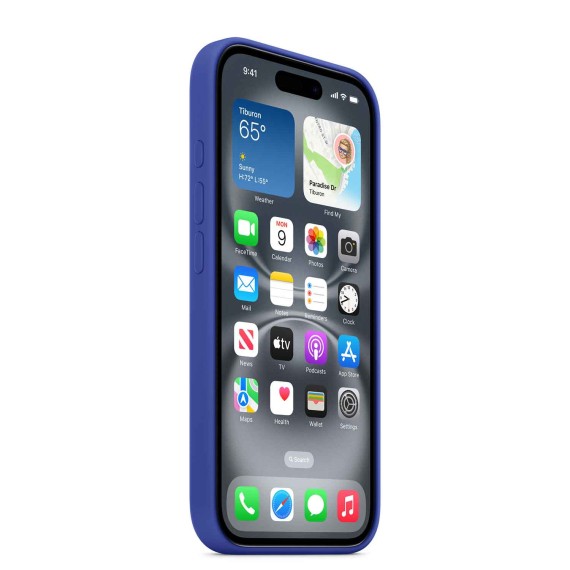 Հեռախոսի պատյան APPLE iPhone 16 Silicone Case With MagSafe (Ultramarine) (MYY63ZM/A)