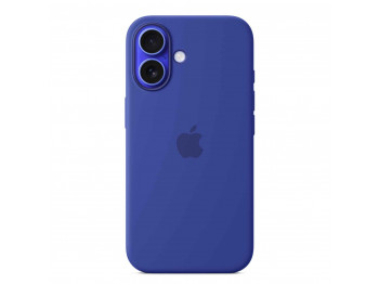 Cover for smartphone APPLE iPhone 16 Silicone Case With MagSafe (Ultramarine) (MYY63ZM/A)