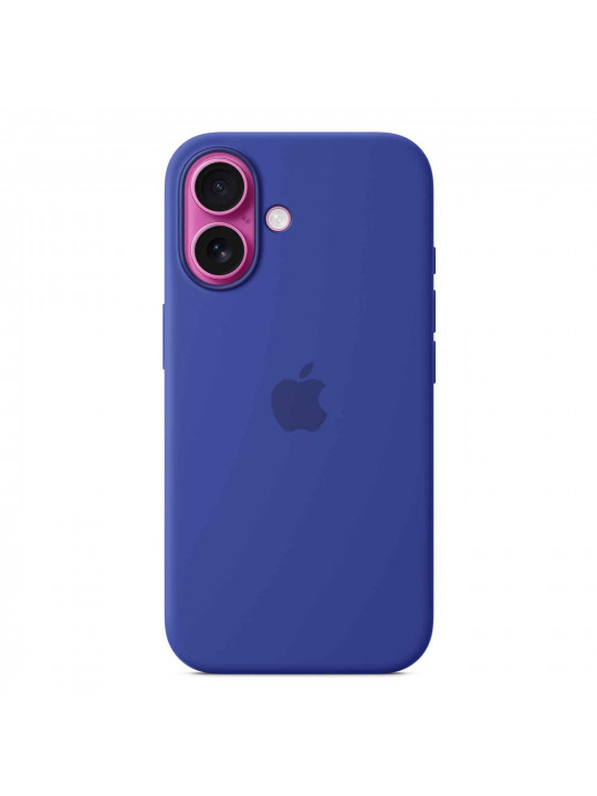 Cover for smartphone APPLE iPhone 16 Silicone Case With MagSafe (Ultramarine) (MYY63ZM/A)