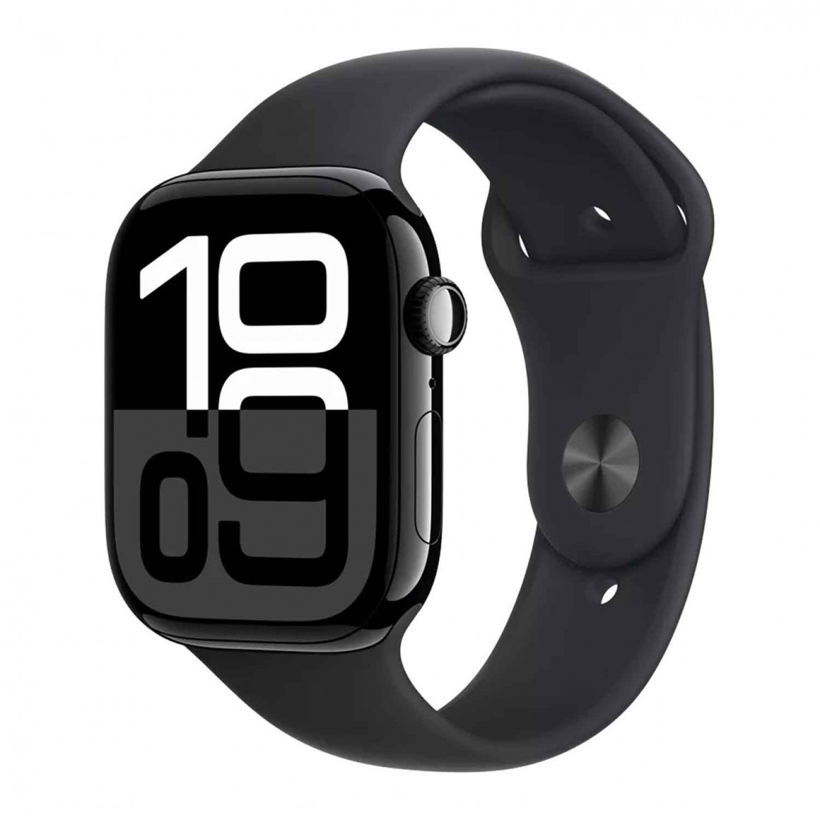 Սմարթ ժամացույց APPLE WATCH SERIES 10 42MM JET BLACK ALUMINIUM BLACK SPORT BAND (A2997) (MWWE3QI/A)