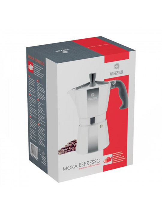 Кофеварка VINZER 89387 ESPRESSO MOKA 9CUP 