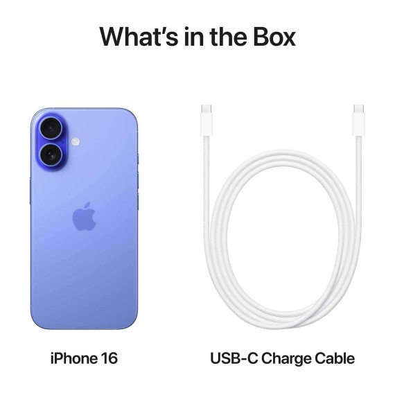 Սմարթ հեռախոս APPLE iPhone 16 128GB (Ultramarine) (A3287) (MYEC3HX/A)