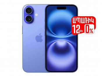 Սմարթ հեռախոս APPLE iPhone 16 128GB (Ultramarine) (A3287) (MYEC3HX/A)