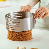 Кондитерские аксессуары NAVA 10-100-003 S.STEEL CAKE CUTTER ADJUSTABLE 7 LEVEL 