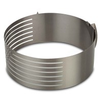 Кондитерские аксессуары NAVA 10-100-003 S.STEEL CAKE CUTTER ADJUSTABLE 7 LEVEL 