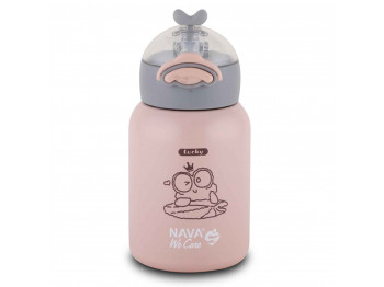 Ջրի շիշ NAVA 10-110-001 S.STEEL WE CARE PINK 350ML 