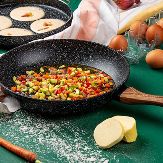 Frypan NAVA 10-144-100 STONE NATURE 20CM 