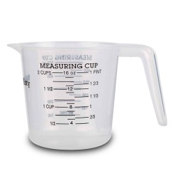 Measurers NAVA 10-170-014 PLASTIC CUP 500ML 