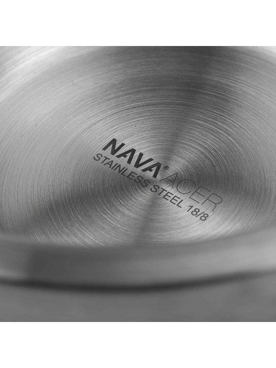 Bowl NAVA 10-261-003 S.STEEL MIXING ACER 28CM 